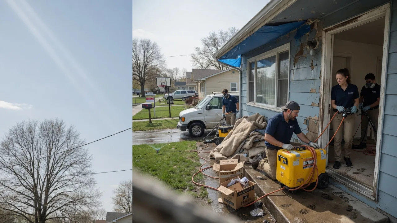 Basement Flood Cleanup in Manorville, PA near me